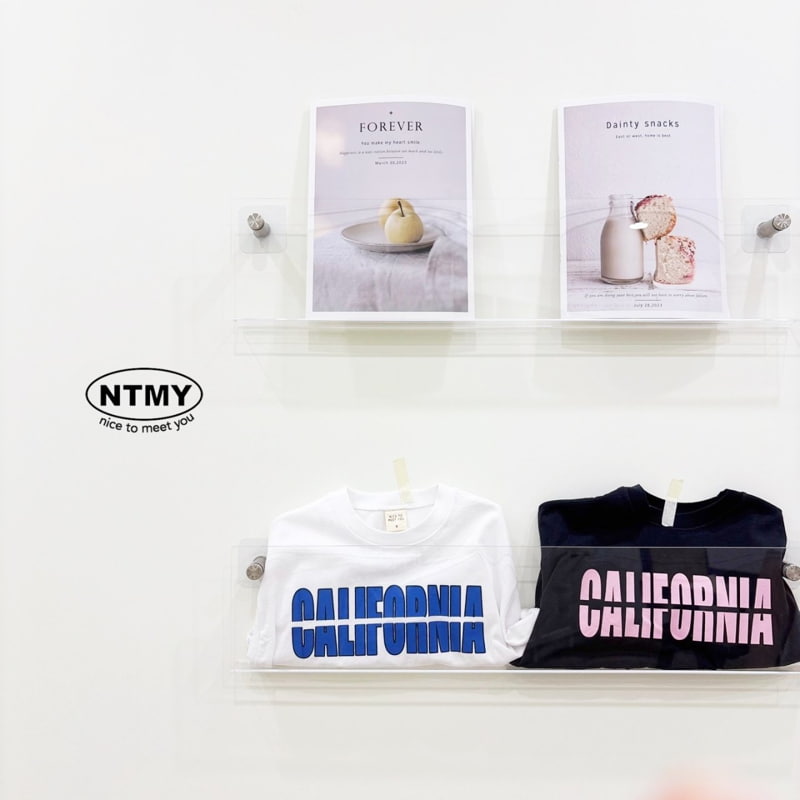 Nice To Meet You - Korean Children Fashion - #toddlerclothing - California Tee - 2