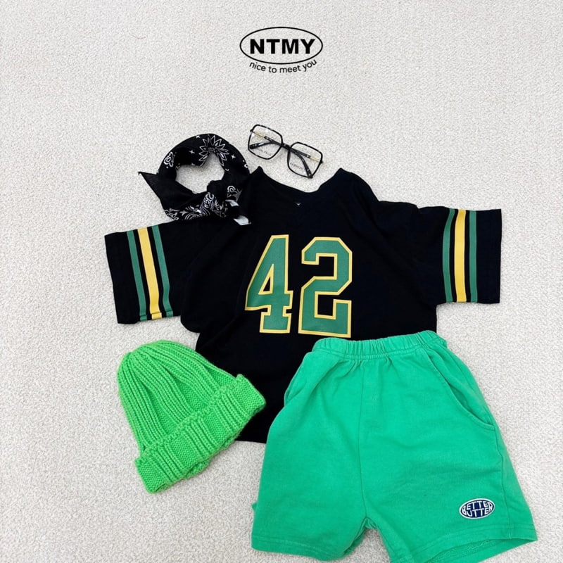 Nice To Meet You - Korean Children Fashion - #toddlerclothing - 42 V Neck Tee - 9
