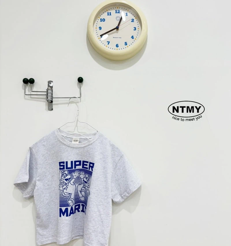 Nice To Meet You - Korean Children Fashion - #toddlerclothing - Super Tee - 8