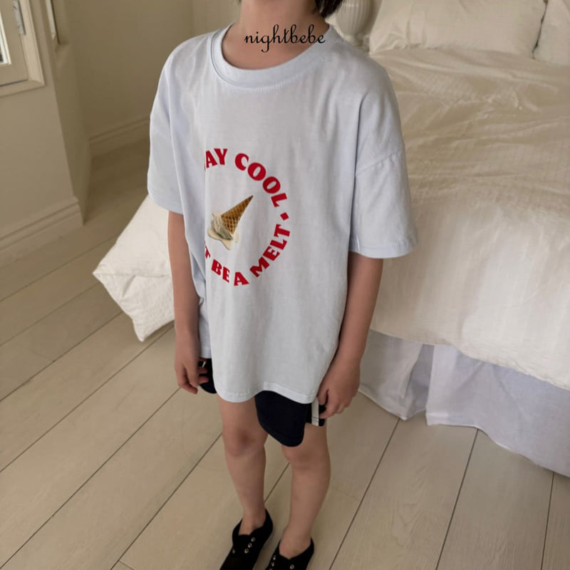 Night Bebe - Korean Baby Fashion - #babyboutique - Ice Cream Short Sleeve Tee - 10