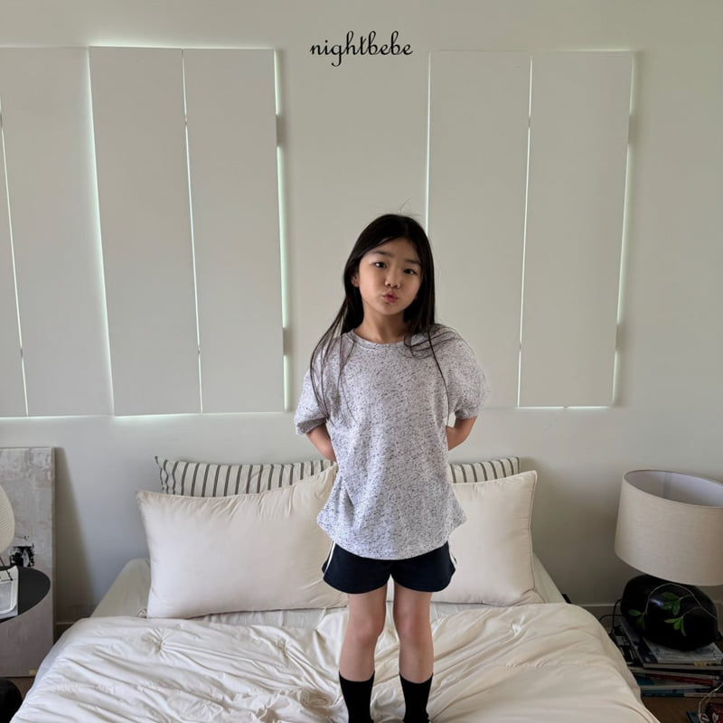 Night Bebe - Korean Baby Fashion - #babyfashion - Cuckoo Linen Short Sleeve Tee - 10