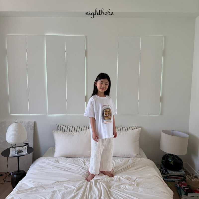 Night Bebe - Korean Baby Fashion - #babylifestyle - Cherry Bread Short Sleeve Tee - 12