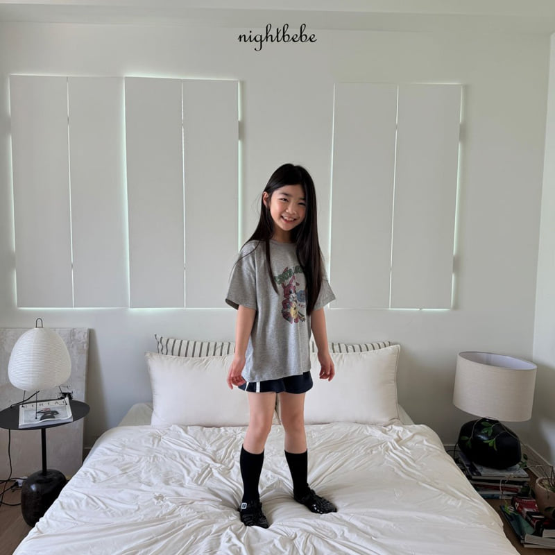 Night Bebe - Korean Baby Fashion - #babyoninstagram - Crayon Rabbit Short Sleeve Tee - 12