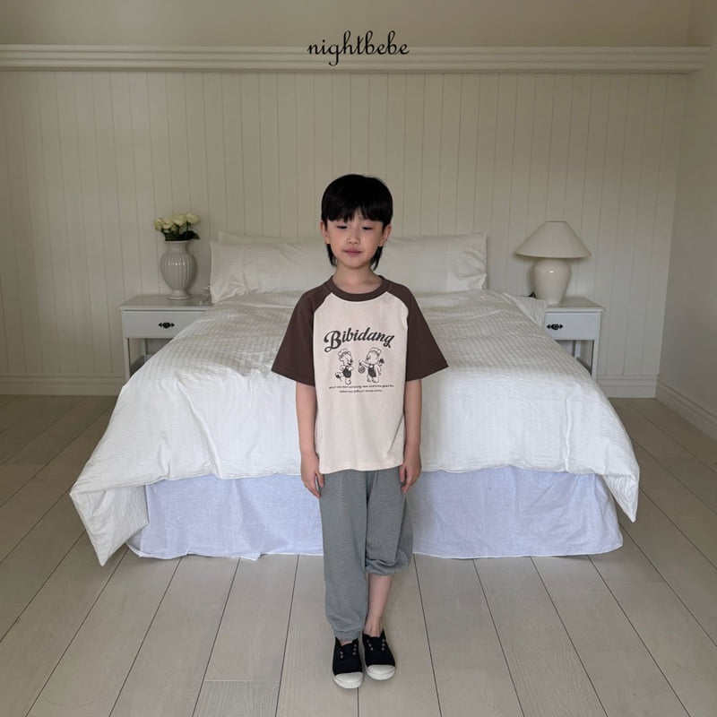 Night Bebe - Korean Baby Fashion - #babyoninstagram - Small Stripe Jogger Pants - 11