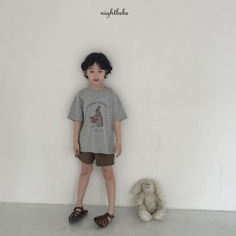 Night Bebe - Korean Baby Fashion - #babyootd - Rabbit Short Sleeve Tee - 11