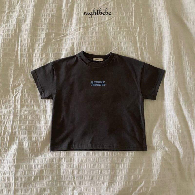 Night Bebe - Korean Baby Fashion - #babyoutfit - Summer Short Sleeve Tee - 3