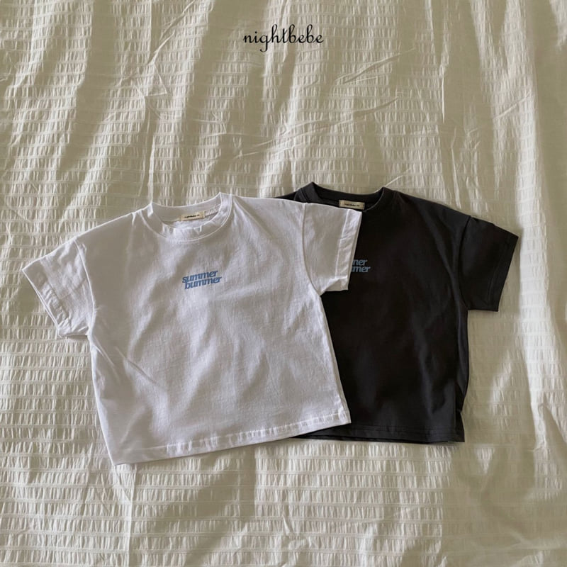Night Bebe - Korean Baby Fashion - #onlinebabyboutique - Summer Short Sleeve Tee - 6