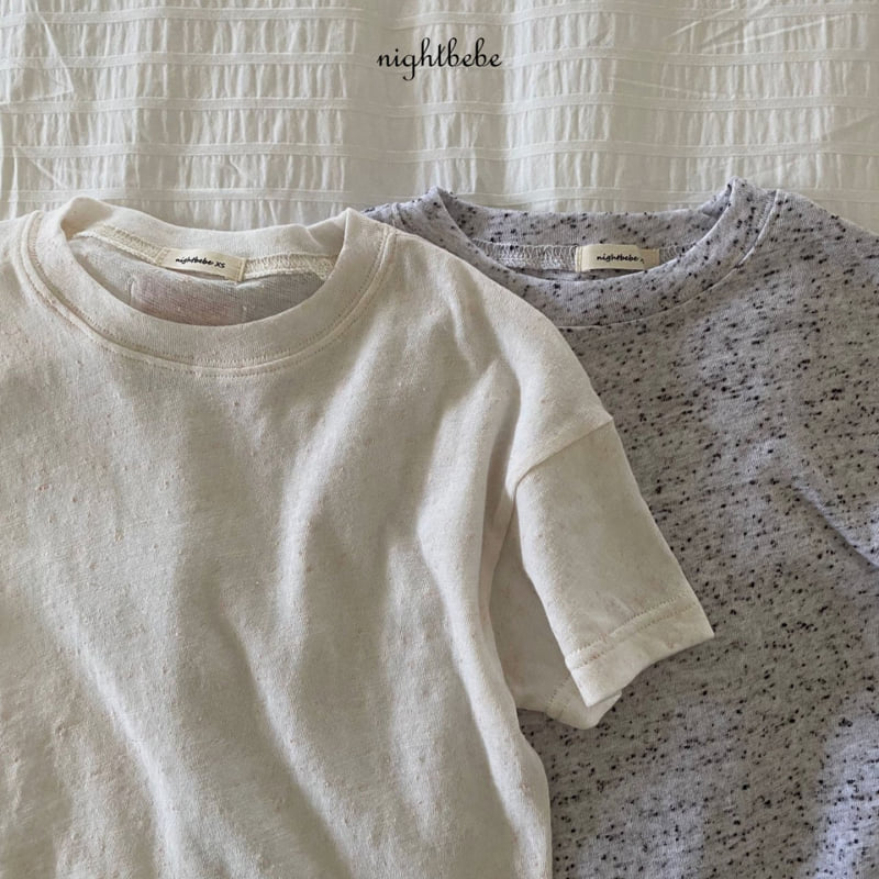 Night Bebe - Korean Baby Fashion - #smilingbaby - Cuckoo Linen Short Sleeve Tee - 6