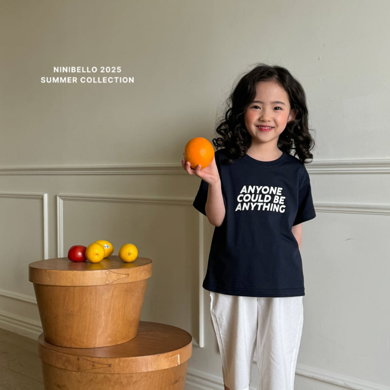 Ninibello - Korean Children Fashion - #Kfashion4kids - Any One Lettering Tee - 10