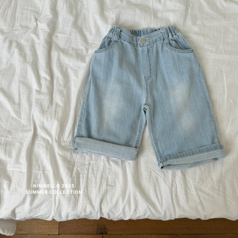 Ninibello - Korean Children Fashion - #Kfashion4kids - Ice Denim Pants - 5