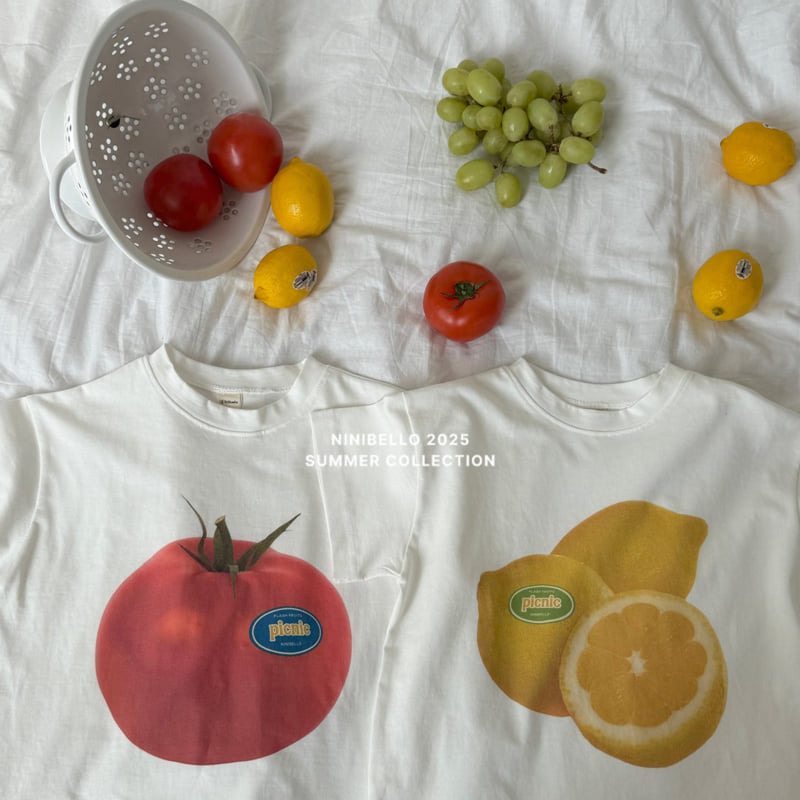 Ninibello - Korean Children Fashion - #stylishchildhood - Picnic Box Tee - 4