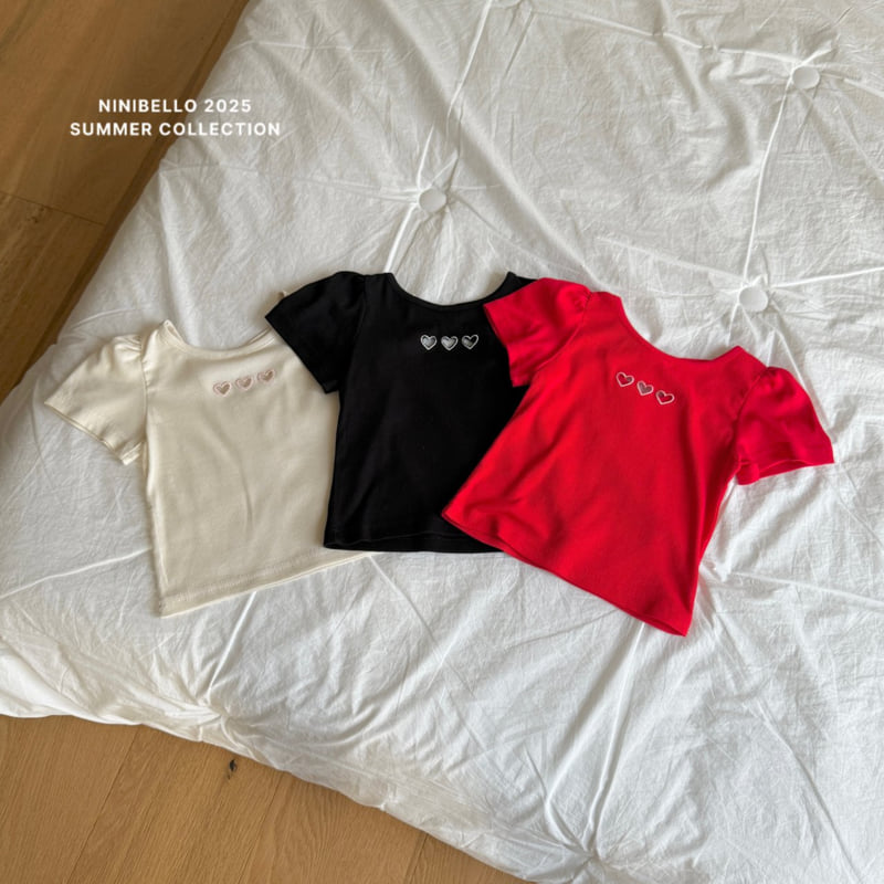 Ninibello - Korean Children Fashion - #childofig - Heart Punching X Tee - 3