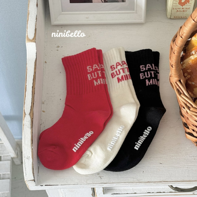 Ninibello - Korean Children Fashion - #childrensboutique - Solver Mill Socks Set - 6