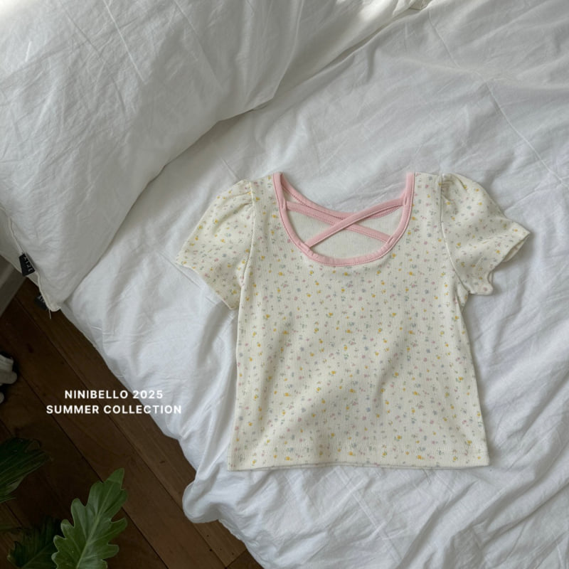 Ninibello - Korean Children Fashion - #childrensboutique - Berry Bloom Tee - 5