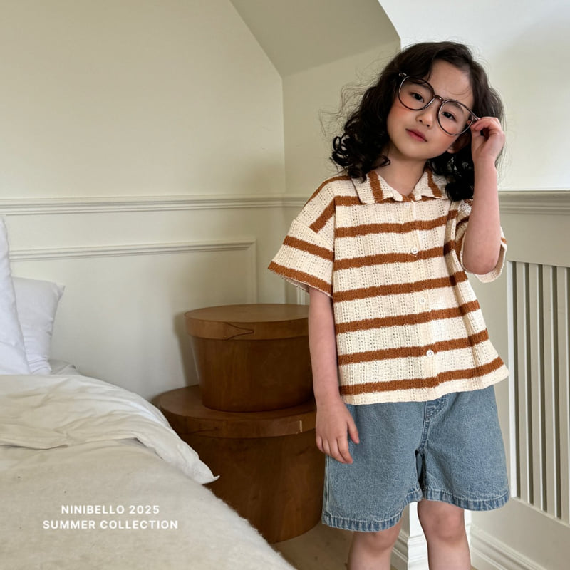 Ninibello - Korean Children Fashion - #childrensboutique - Vintage Denim Pants - 11