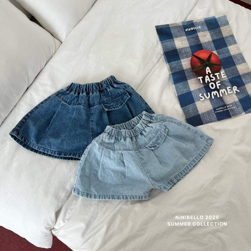 Ninibello - Korean Children Fashion - #designkidswear - Eve Wide Short Pants
