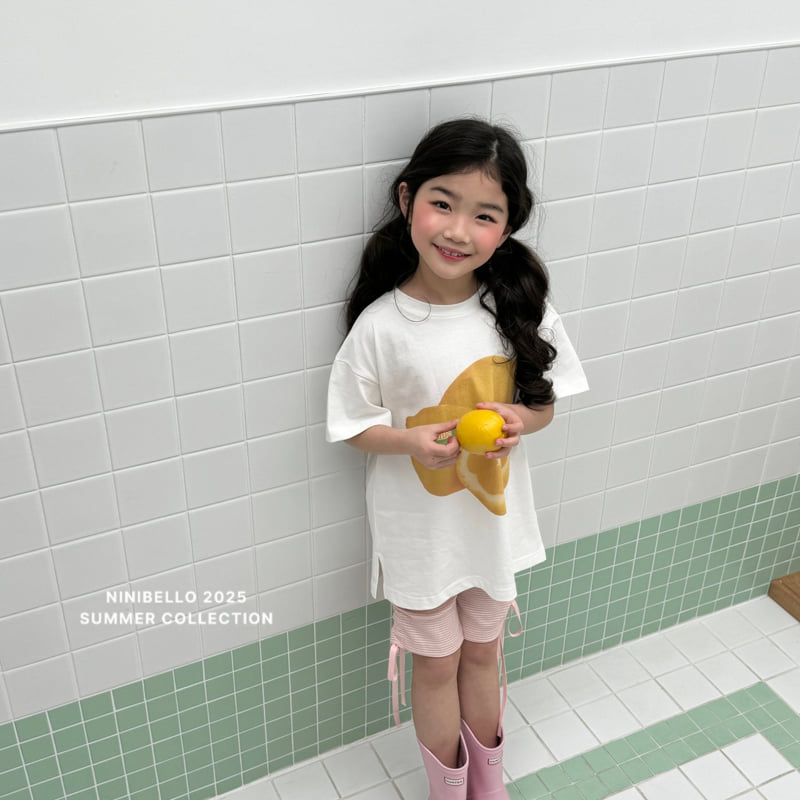 Ninibello - Korean Children Fashion - #designkidswear - Shirring Stripe Leggings - 12