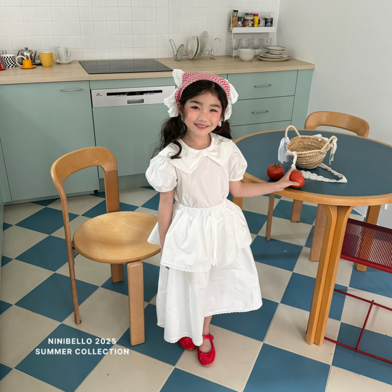 Ninibello - Korean Children Fashion - #designkidswear - Ribbon Collar Blouse - 12