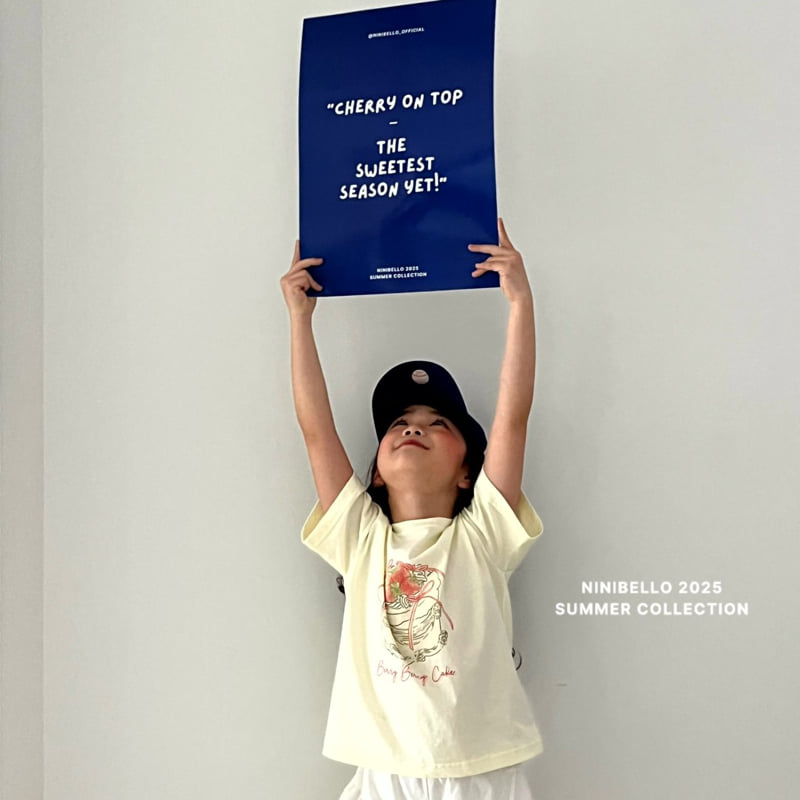 Ninibello - Korean Children Fashion - #designkidswear - Strawberry Cake Tee - 11