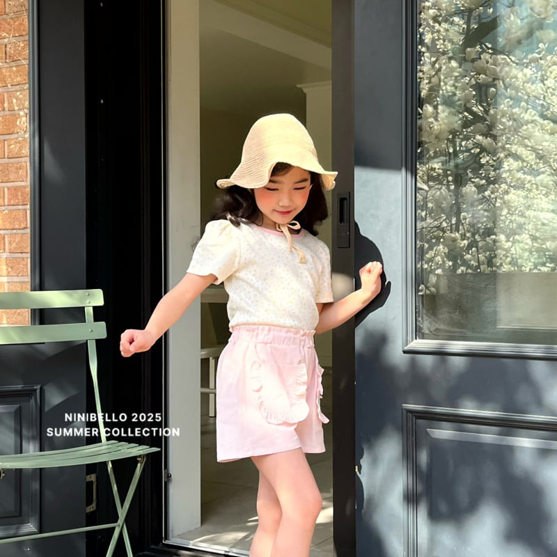 Ninibello - Korean Children Fashion - #designkidswear - Frill Pocket Pants - 11
