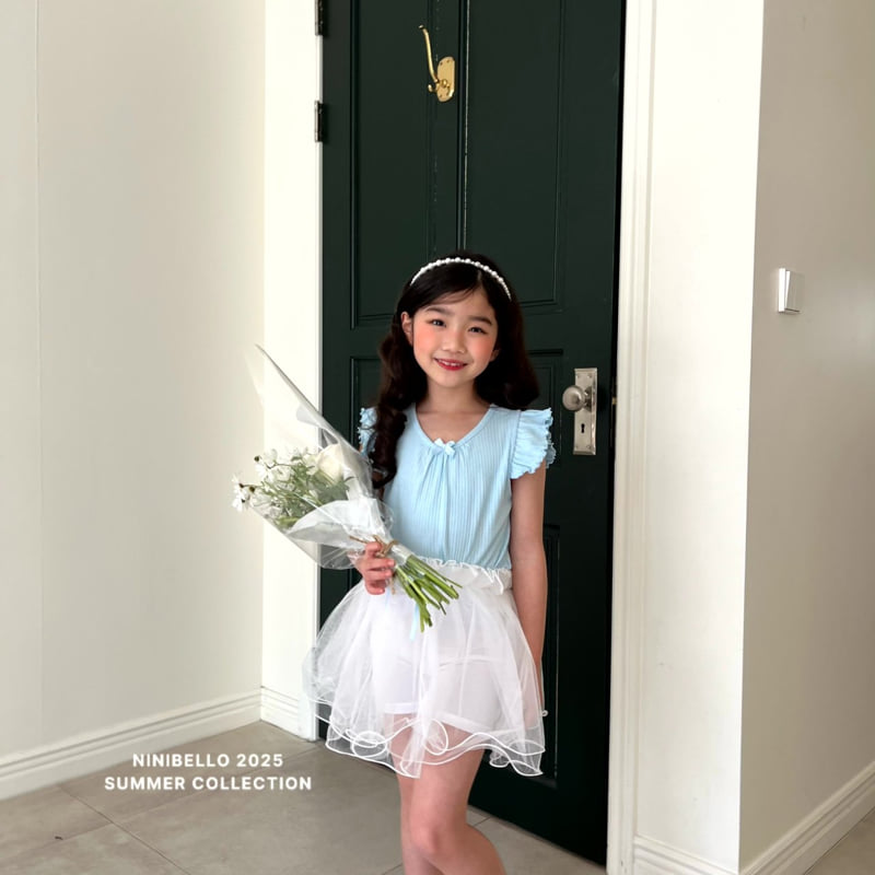 Ninibello - Korean Children Fashion - #designkidswear - Angel Frill Tee - 10