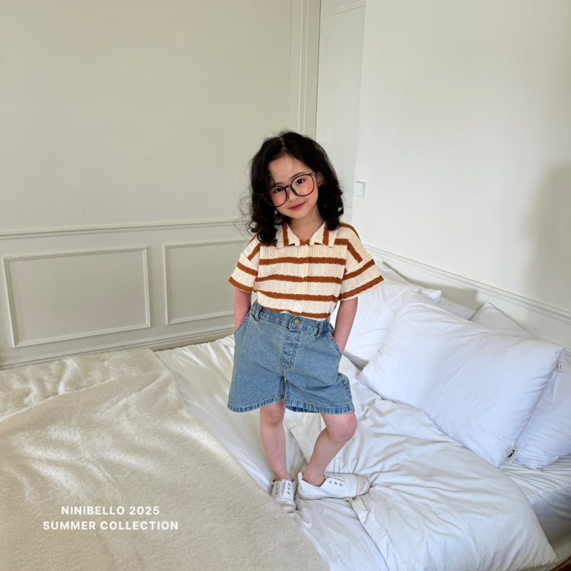 Ninibello - Korean Children Fashion - #designkidswear - Vintage Denim Pants - 12