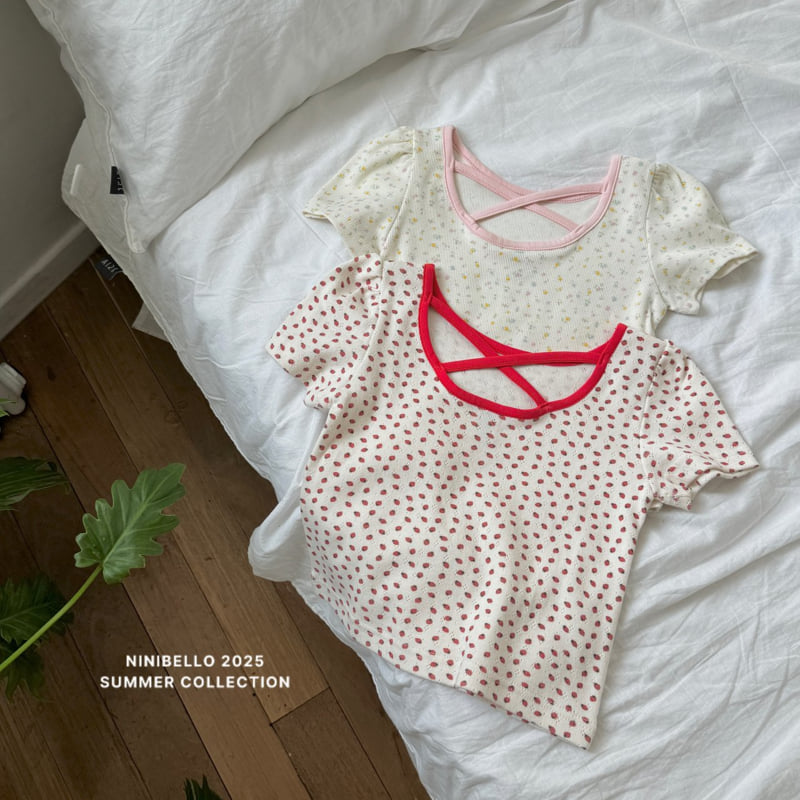 Ninibello - Korean Children Fashion - #discoveringself - Berry Bloom Tee - 7