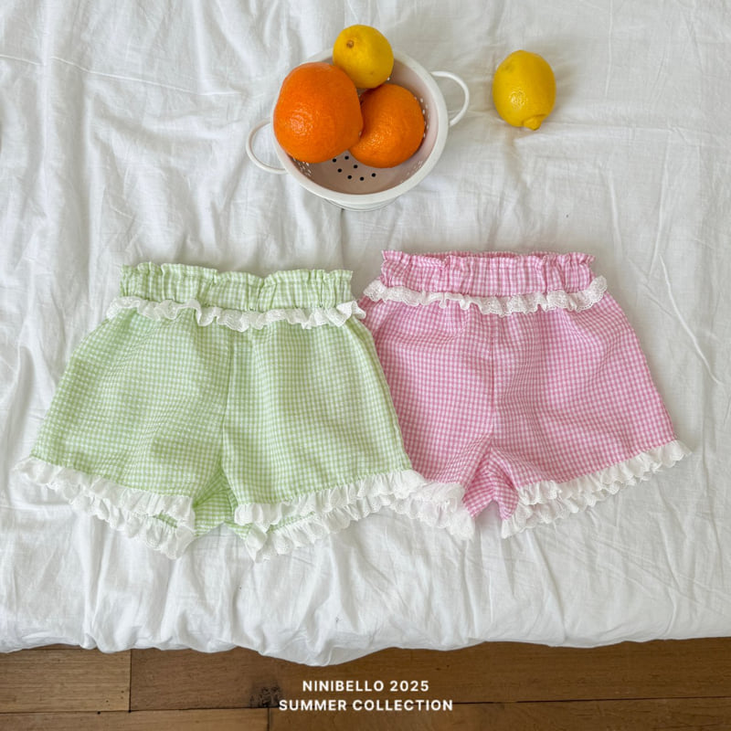 Ninibello - Korean Children Fashion - #discoveringself - Juicy Check Pants