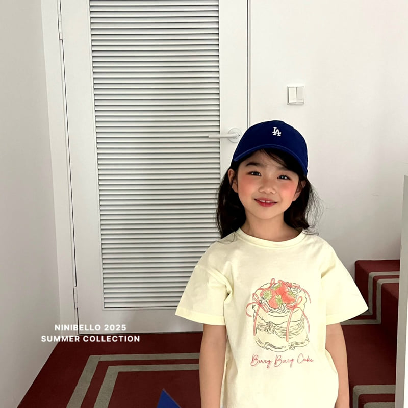 Ninibello - Korean Children Fashion - #discoveringself - Strawberry Cake Tee - 12