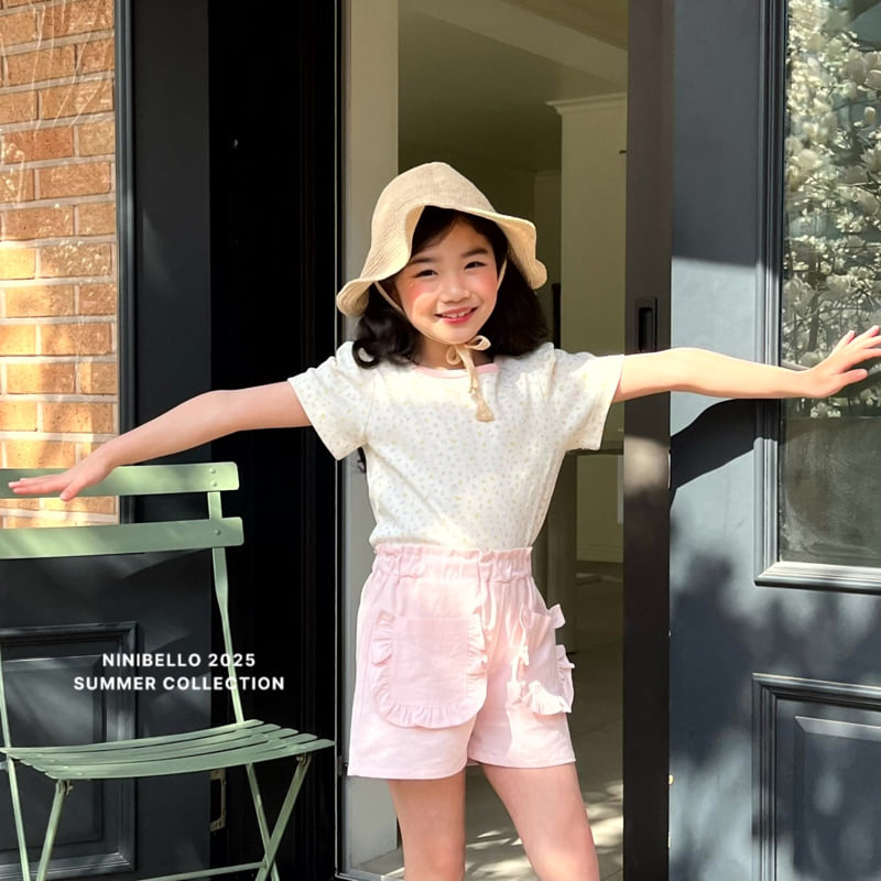 Ninibello - Korean Children Fashion - #discoveringself - Frill Pocket Pants - 12