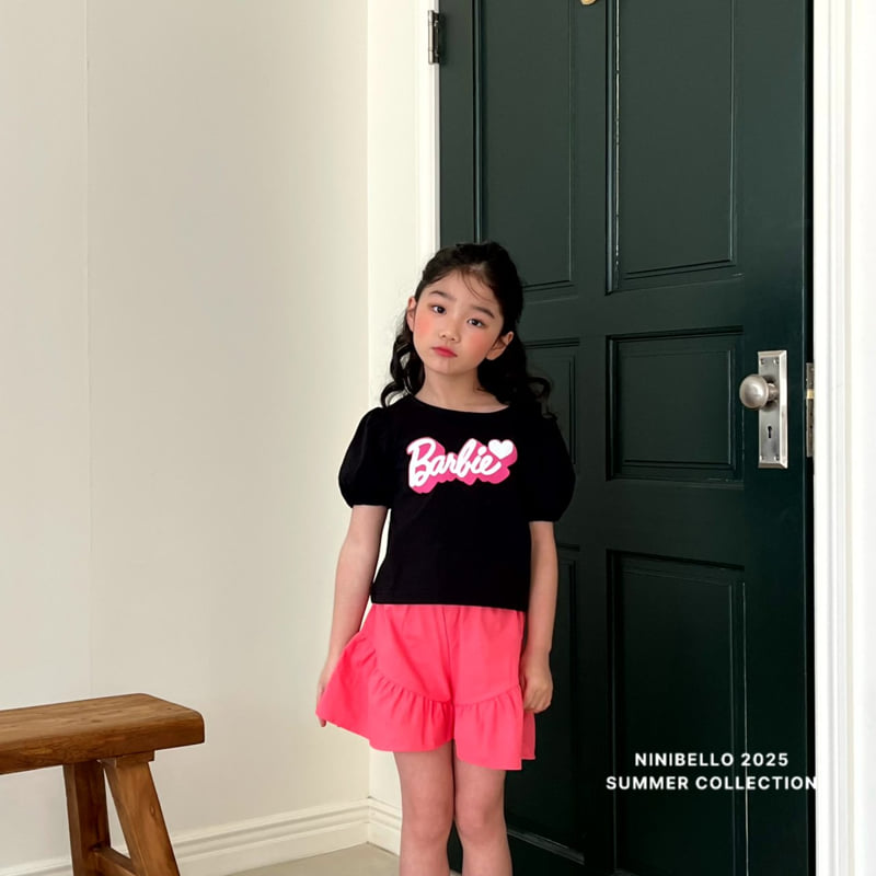 Ninibello - Korean Children Fashion - #discoveringself - Barbie Puff Tee - 12