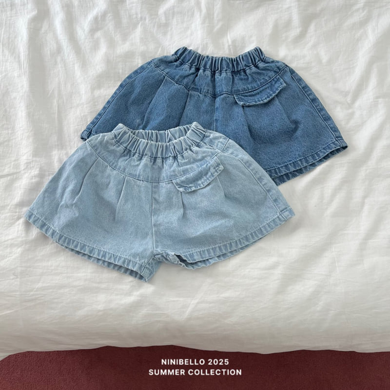 Ninibello - Korean Children Fashion - #fashionkids - Eve Wide Short Pants - 3