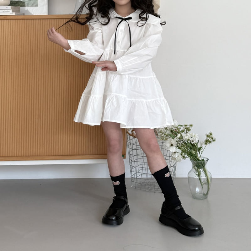 Ninibello - Korean Children Fashion - #fashionkids - Heart Punching Knee Socks - 11