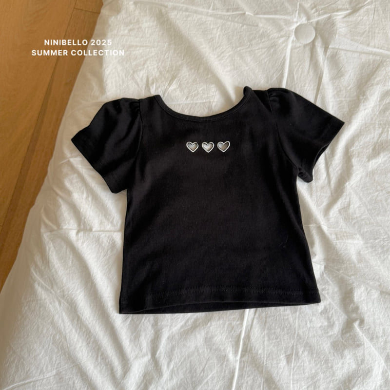 Ninibello - Korean Children Fashion - #fashionkids - Heart Punching X Tee - 7