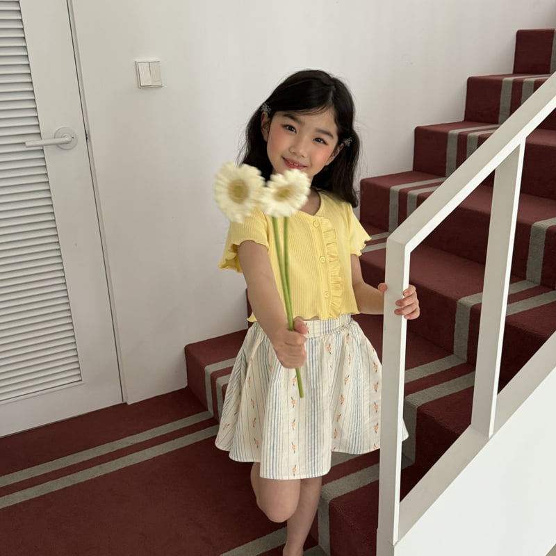 Ninibello - Korean Children Fashion - #fashionkids - Lily Embroidery Skirt - 9