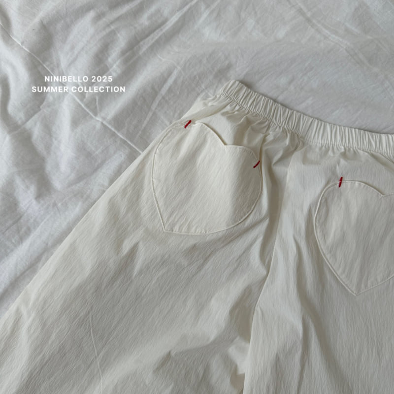 Ninibello - Korean Children Fashion - #fashionkids - Heart Pocket Pants