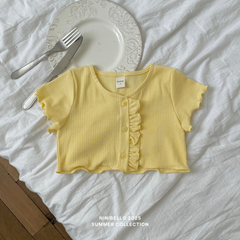 Ninibello - Korean Children Fashion - #kidsshorts - Candy Frill Cardigan - 5