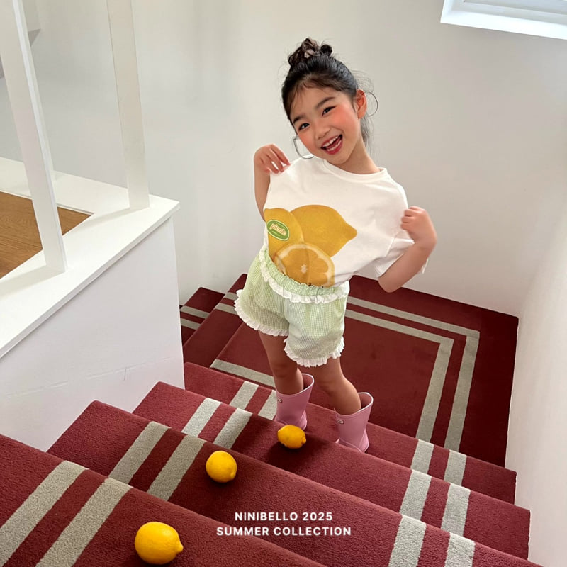 Ninibello - Korean Children Fashion - #kidsshorts - Picnic Box Tee - 9