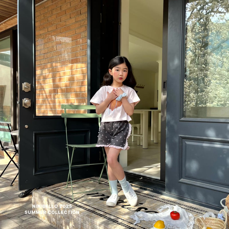 Ninibello - Korean Children Fashion - #kidsshorts - Lace Ribbon Short Pants - 9