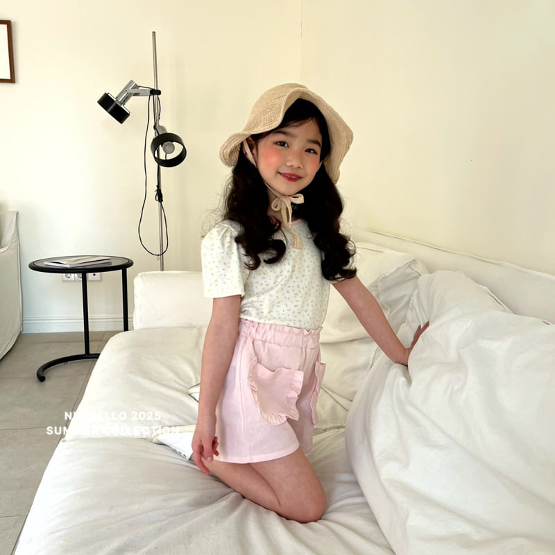 Ninibello - Korean Children Fashion - #kidsstore - Berry Bloom Tee - 10