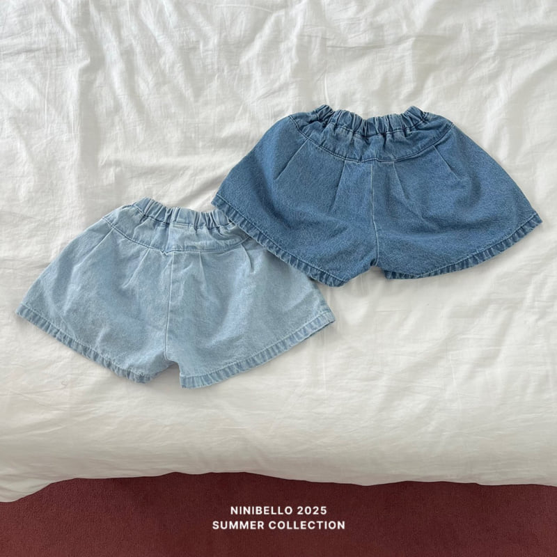 Ninibello - Korean Children Fashion - #kidsstore - Eve Wide Short Pants - 5