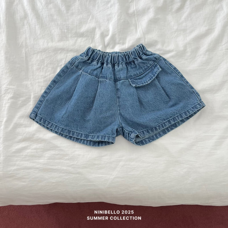 Ninibello - Korean Children Fashion - #kidzfashiontrend - Eve Wide Short Pants - 6