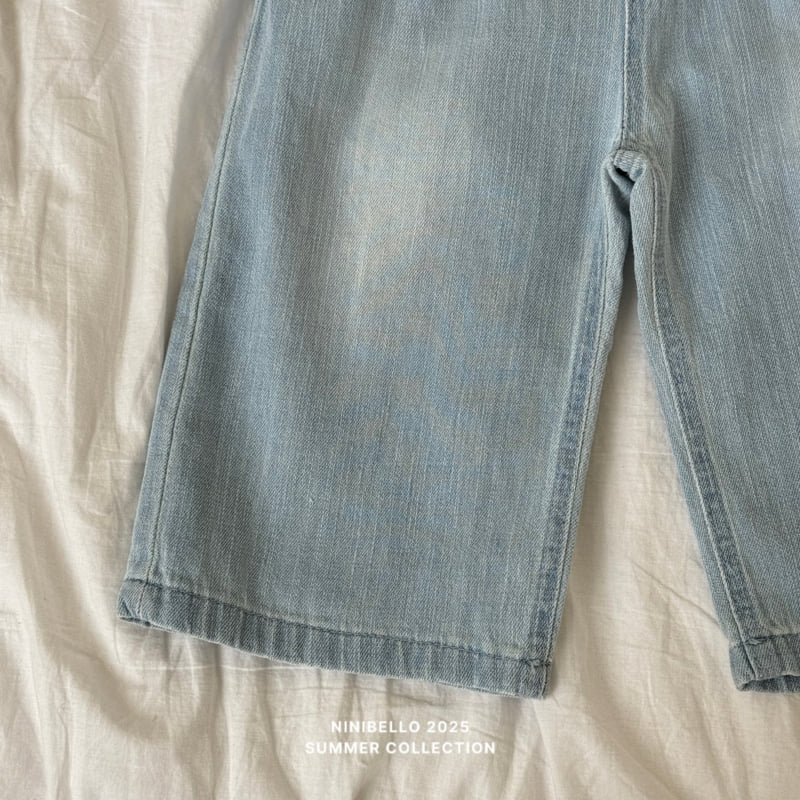 Ninibello - Korean Children Fashion - #kidsstore - Ice Denim Pants - 4