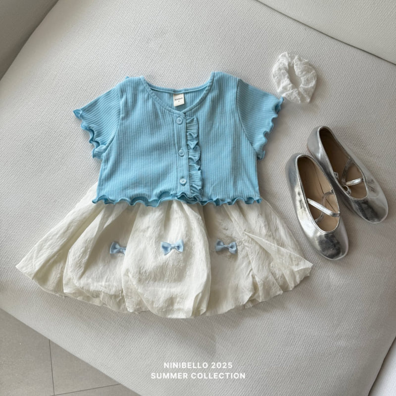 Ninibello - Korean Children Fashion - #kidzfashiontrend - Ribbon Pumpkin One-piece - 7