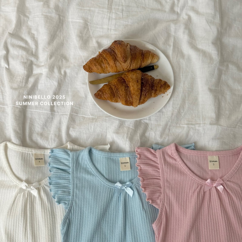 Ninibello - Korean Children Fashion - #littlefashionista - Angel Frill Tee