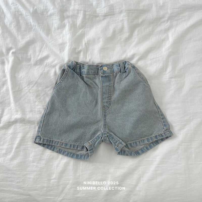 Ninibello - Korean Children Fashion - #littlefashionista - Vintage Denim Pants - 5