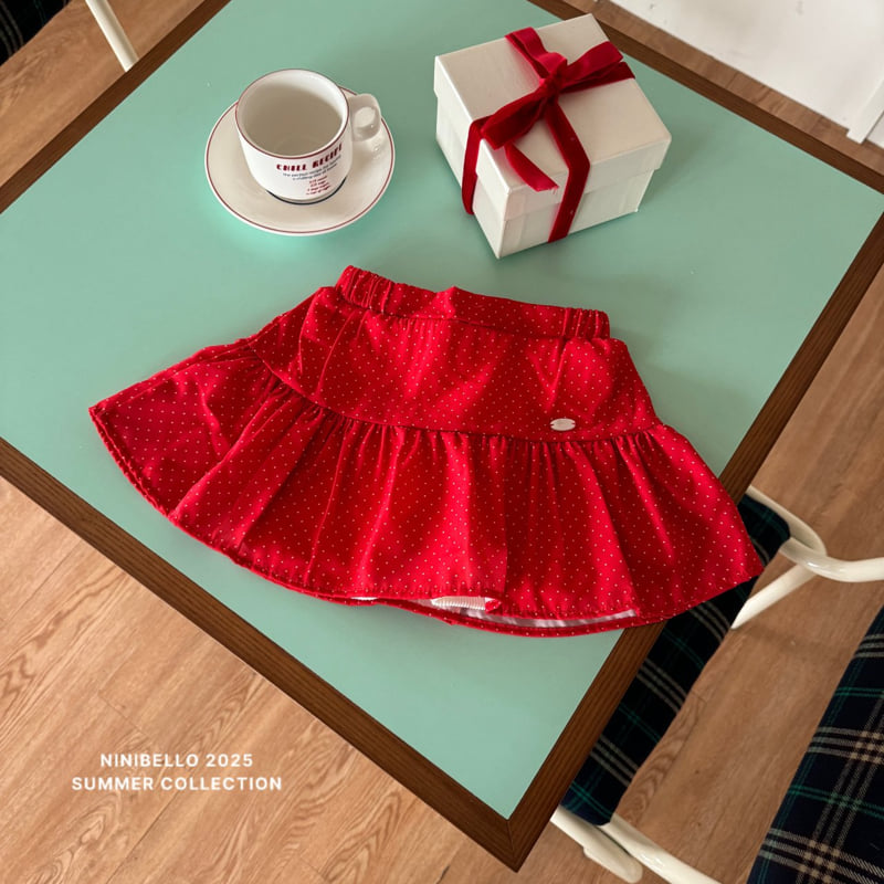 Ninibello - Korean Children Fashion - #littlefashionista - Dot Chiffon Skirt - 3