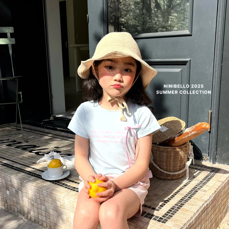 Ninibello - Korean Children Fashion - #littlefashionista - Ribbon Span Tee - 9