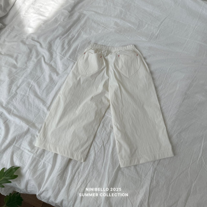 Ninibello - Korean Children Fashion - #littlefashionista - Heart Pocket Pants - 6