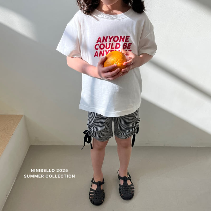 Ninibello - Korean Children Fashion - #magicofchildhood - Any One Lettering Tee - 12